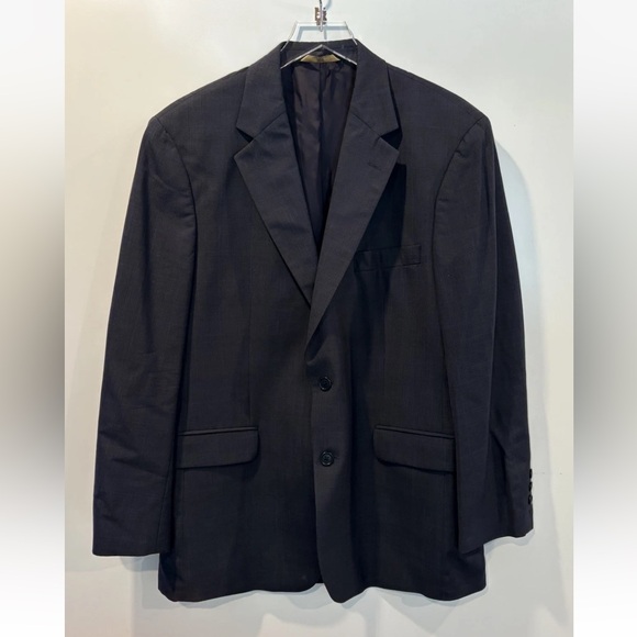 Brooks‎ Brothers 346 Stretch Check Plaid Blazer Suit Jacket Mens 42R - Picture 1 of 4
